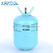 99.9% Purity Refrigerant Gas R134a net weight 13.6kg